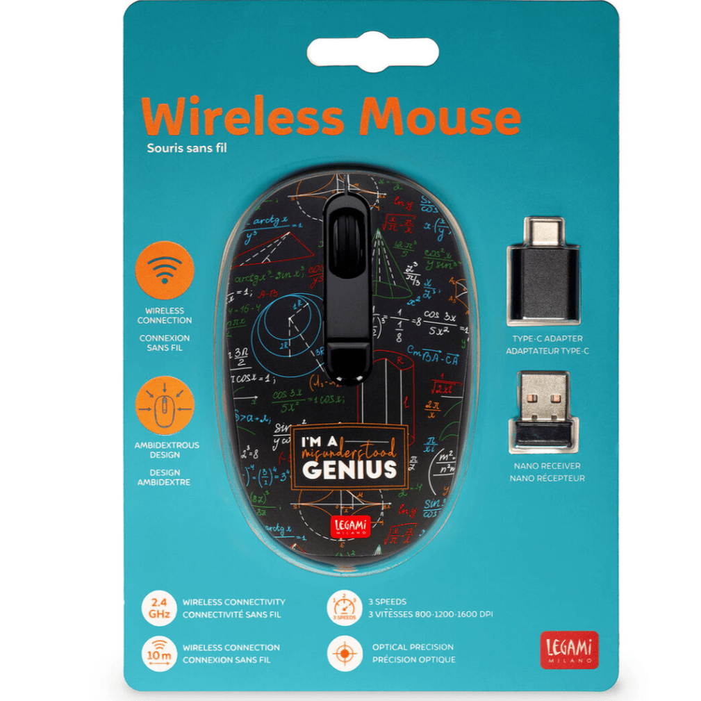 Rato Genius Legami - Papelaria Encantada