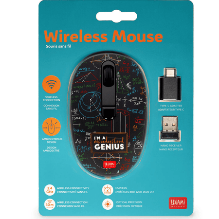 Rato Genius Legami - Papelaria Encantada