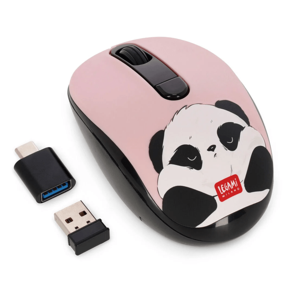 Rato Panda Legami - Papelaria Encantada