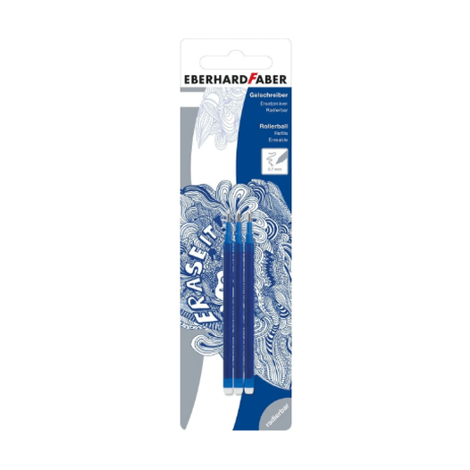 Recargas para canetas apagaveis Eberhard - Faber - Papelaria Encantada