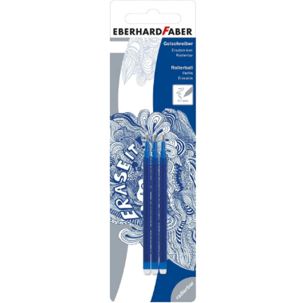 Recargas para canetas apagaveis Eberhard - Faber - Papelaria Encantada