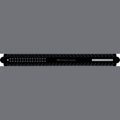 Régua Faber-Castell Dots Lineal Ruler 30cm preto - Papelaria Encantada