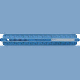 Régua Faber-Castell Sparkle Lineal Ruler 30cm Azul - Papelaria Encantada