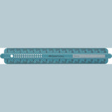 Régua Faber-Castell Sparkle Ruler 15cm Azul - Papelaria Encantada