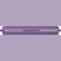 Régua Faber-Castell Sparkle Ruler 15cm Roxo - Papelaria Encantada