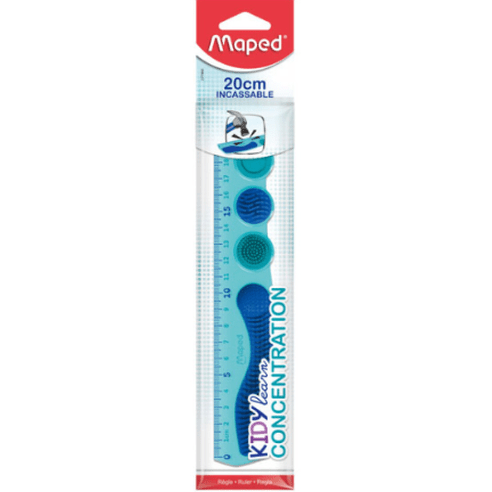 Regua Maped Kidy Learn Concentration 20cm - Papelaria Encantada