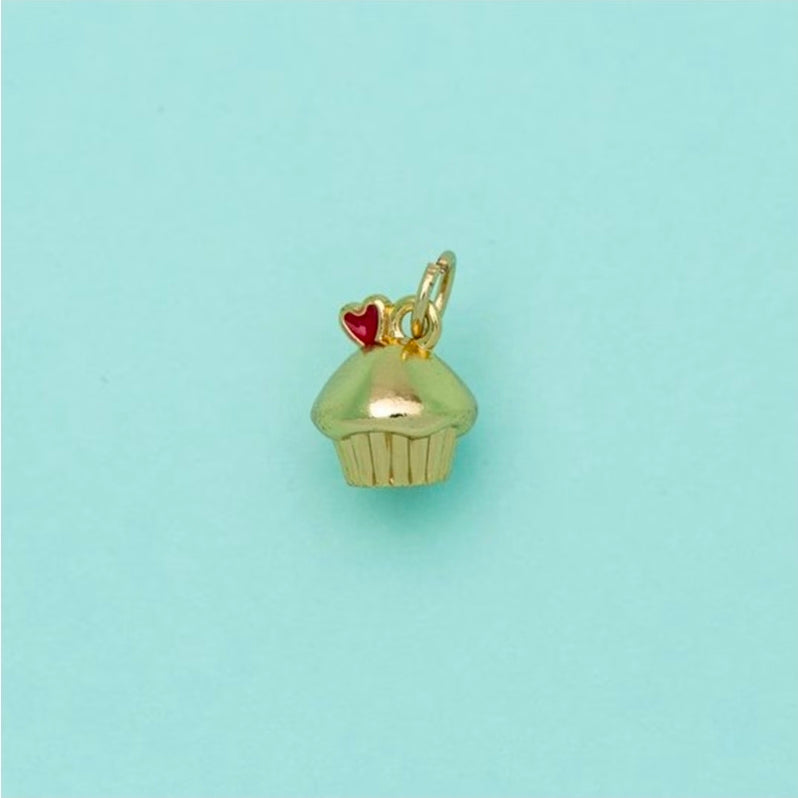 Pingente cupcake para caderno inteligente