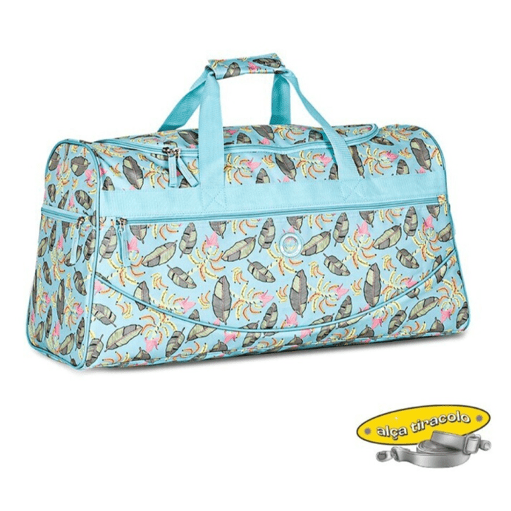 Saco de desporto / viagem Verde claro 50cm - Papelaria Encantada