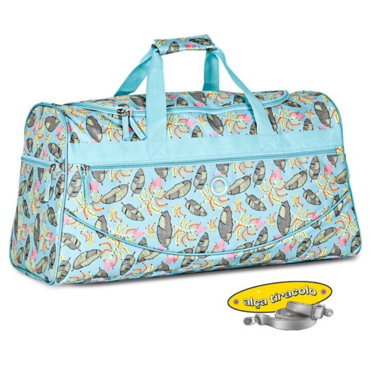 Saco de desporto / viagem Verde claro 60cm - Papelaria Encantada