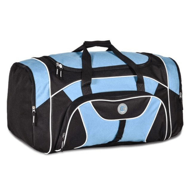 Saco de Viagem / Ginásio 55cm Azul claro - Papelaria Encantada