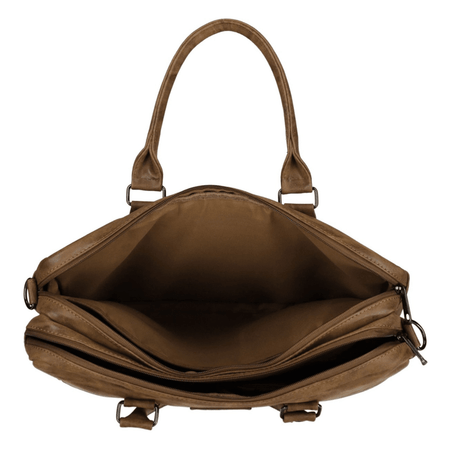Saco tiracolo roterdão Camel Enrico Benetti - Papelaria Encantada