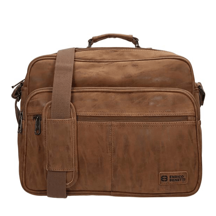 Saco tiracolo roterdão Camel Enrico Benetti - Papelaria Encantada
