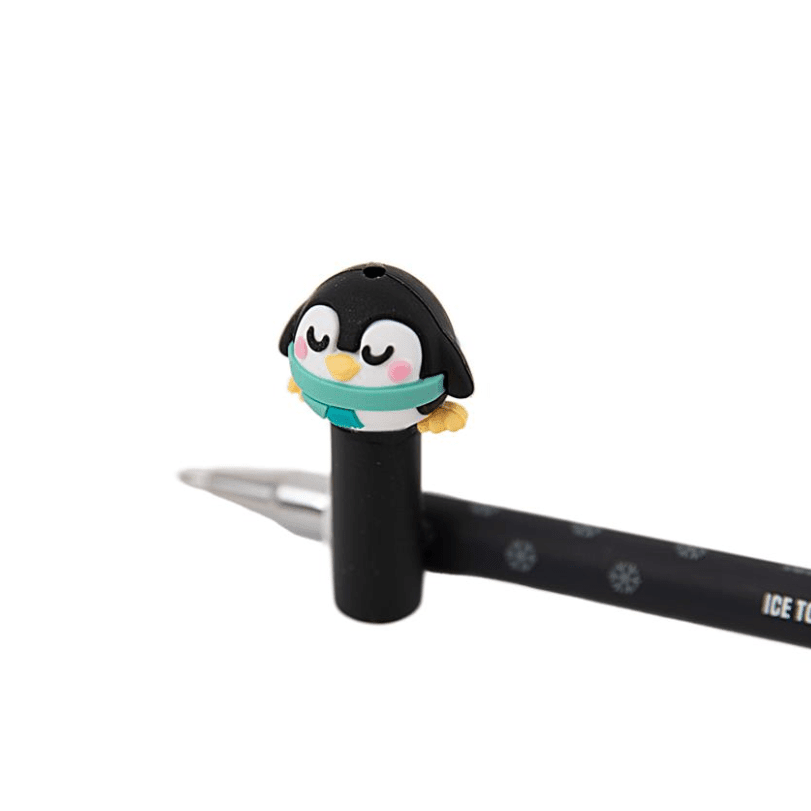 Set de 3 esferográficas apagáveis Bo - Bo - Pai Natal, pinguim e rena Mr. Wonderful - Papelaria Encantada