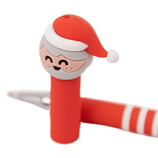 Set de 3 esferográficas apagáveis Bo - Bo - Pai Natal, pinguim e rena Mr. Wonderful - Papelaria Encantada