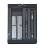 Set Poly Urban Black + Broadpen + Textliners Faber - Castell - Papelaria Encantada