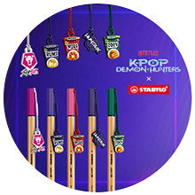 Caneta STABILO point 88 KPop Demon Hunters — venda à unidade
