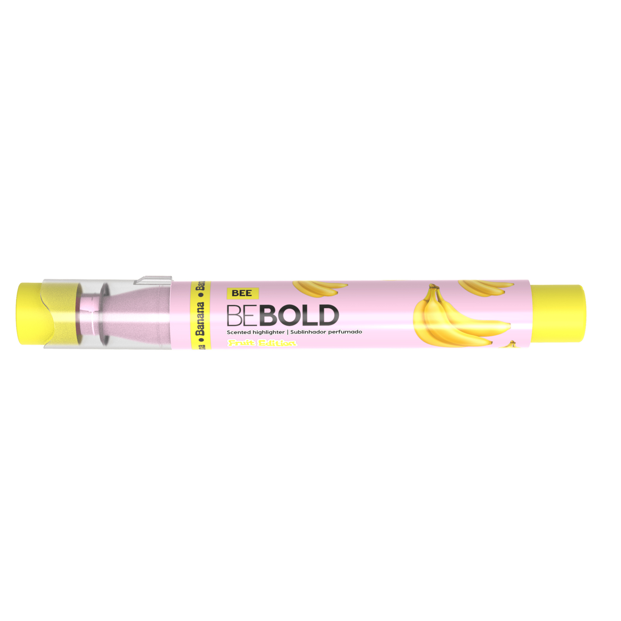 Sublinhador BeBold Perfumado Banana Newpen - Papelaria Encantada