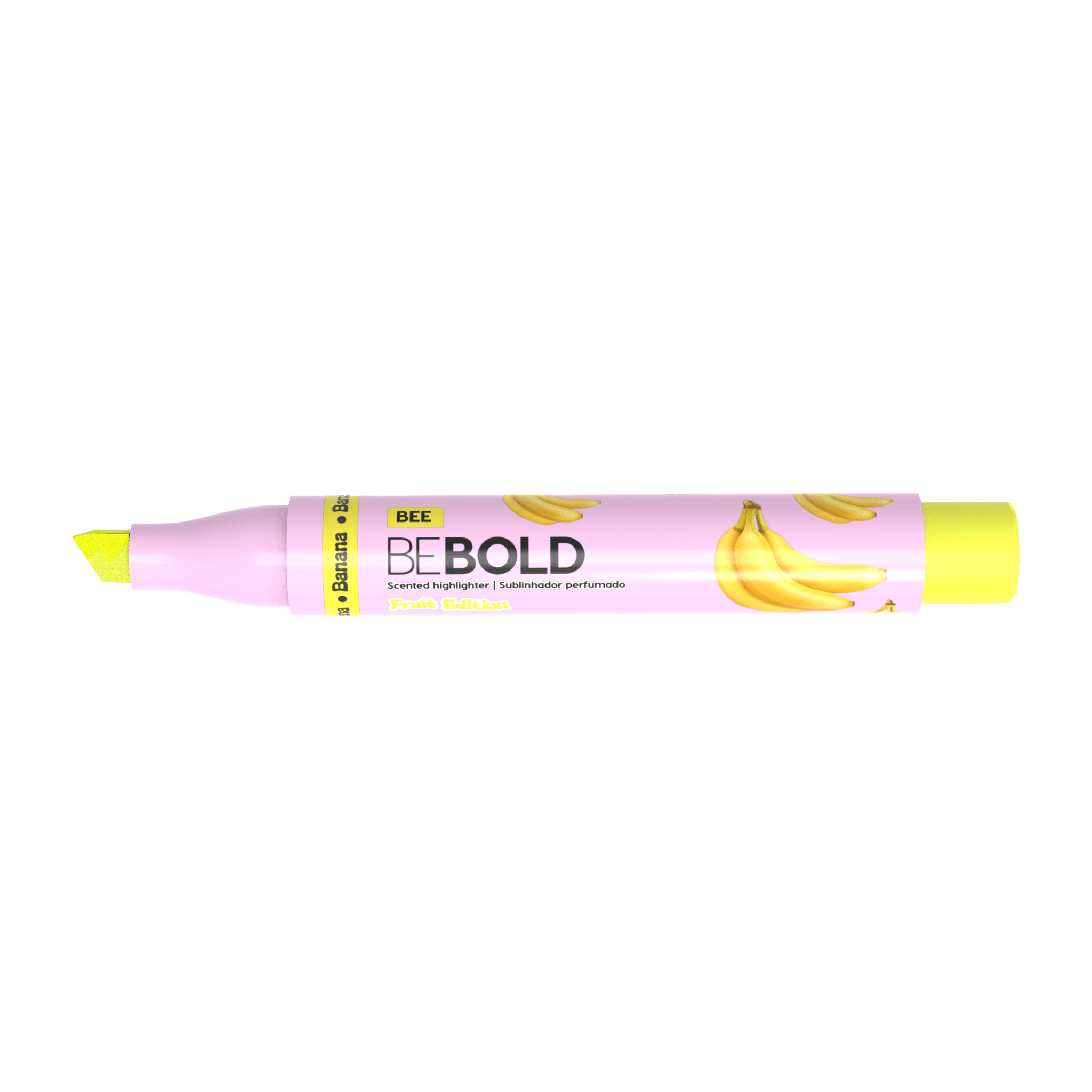 Sublinhador BeBold Perfumado Banana Newpen - Papelaria Encantada
