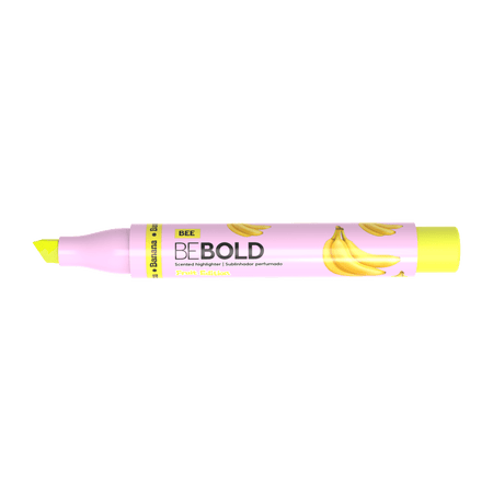 Sublinhador BeBold Perfumado Banana Newpen - Papelaria Encantada