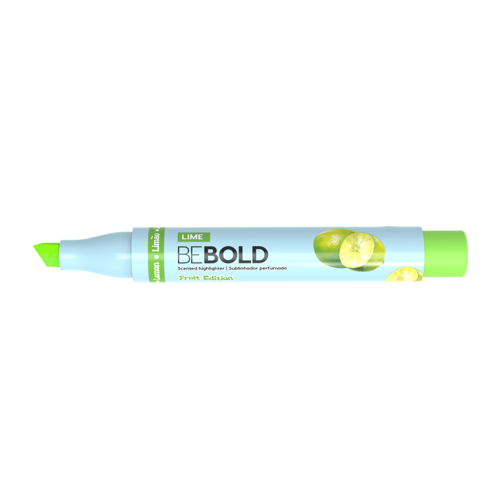 Sublinhador BeBold Perfumado Limão Newpen - Papelaria Encantada