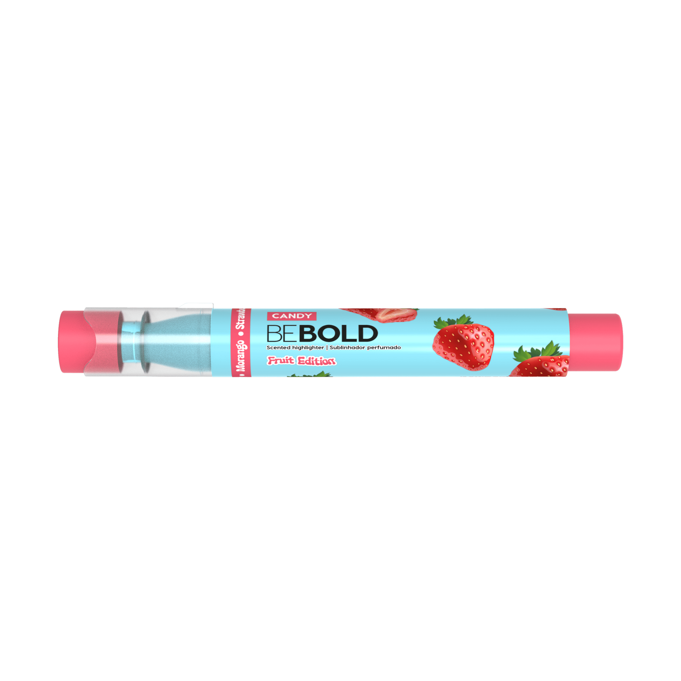 Sublinhador BeBold Perfumado Morango Newpen - Papelaria Encantada