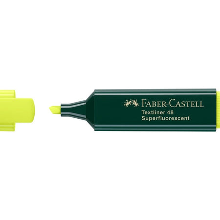 Sublinhador Faber - Castell Textliner Amarelo - Papelaria Encantada