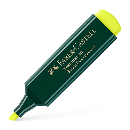 Sublinhador Faber - Castell Textliner Amarelo - Papelaria Encantada