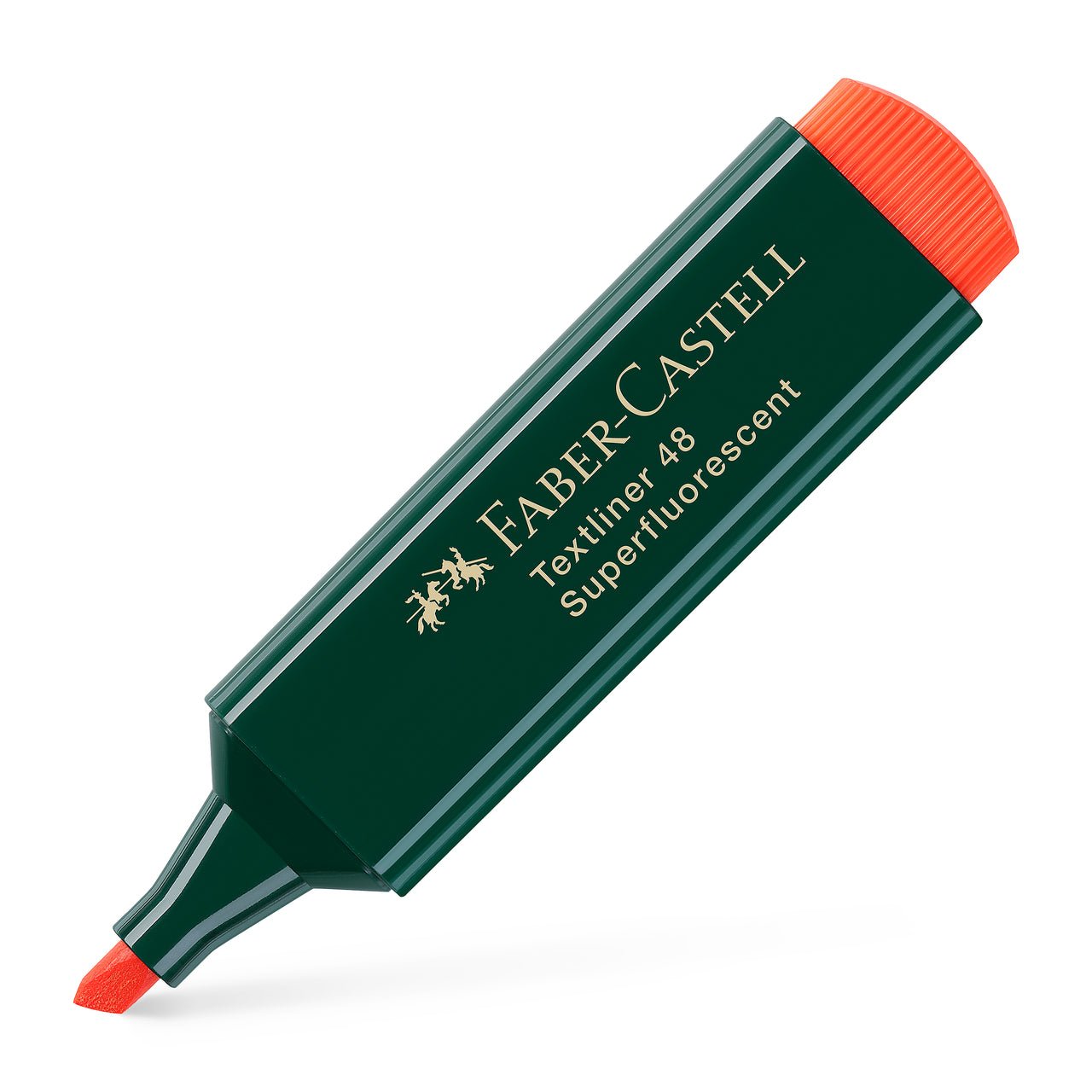 Sublinhador Faber - Castell Textliner Laranja - Papelaria Encantada
