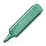 Sublinhador Faber-Castell Textliner Metálico Verde - Papelaria Encantada