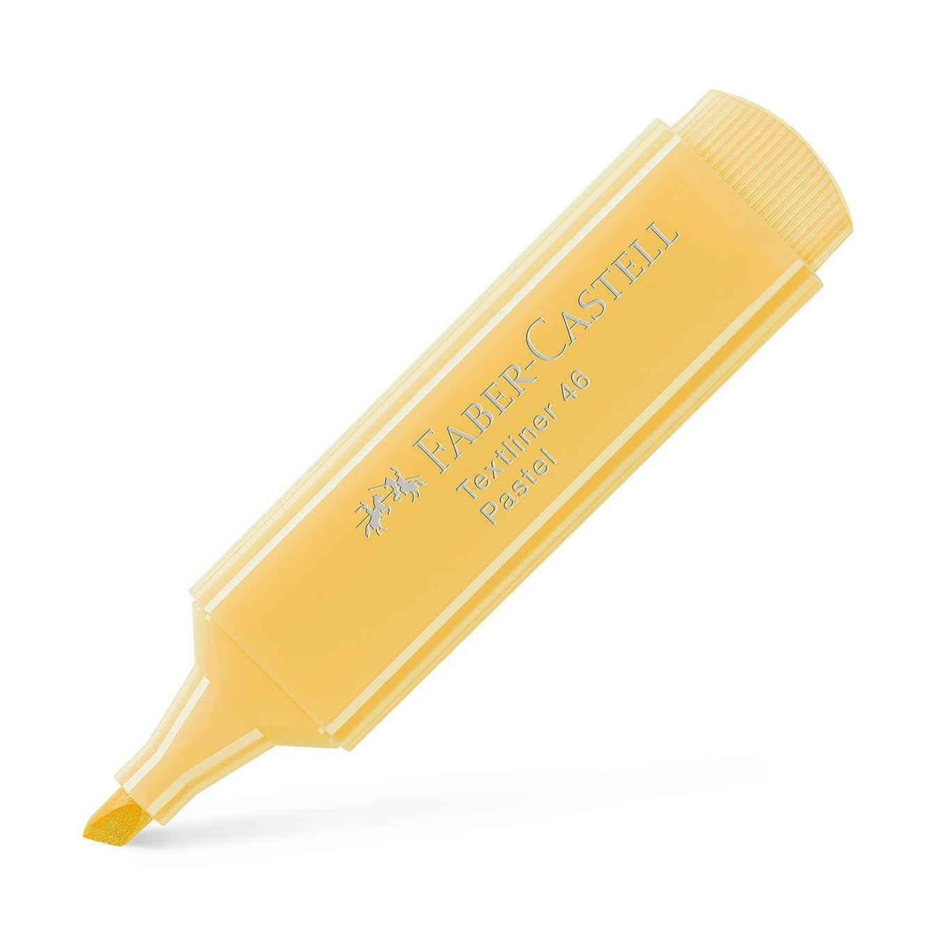 Sublinhador Faber-Castell Textliner Pastel Baunilha - Papelaria Encantada