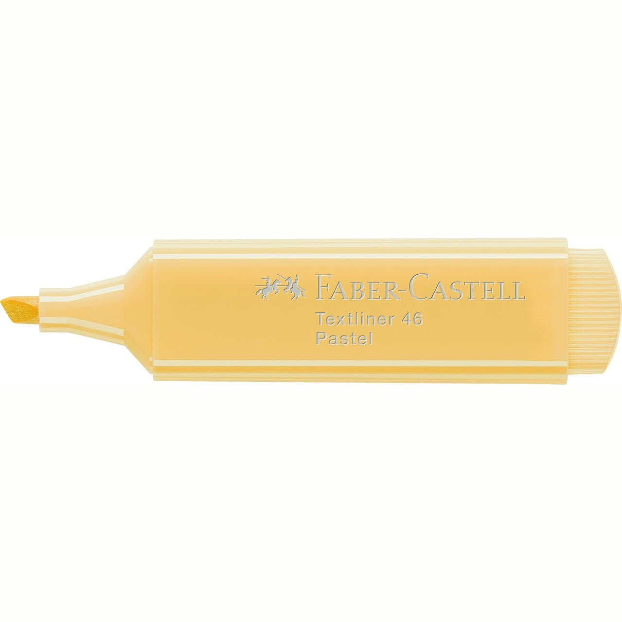 Sublinhador Faber-Castell Textliner Pastel Baunilha - Papelaria Encantada