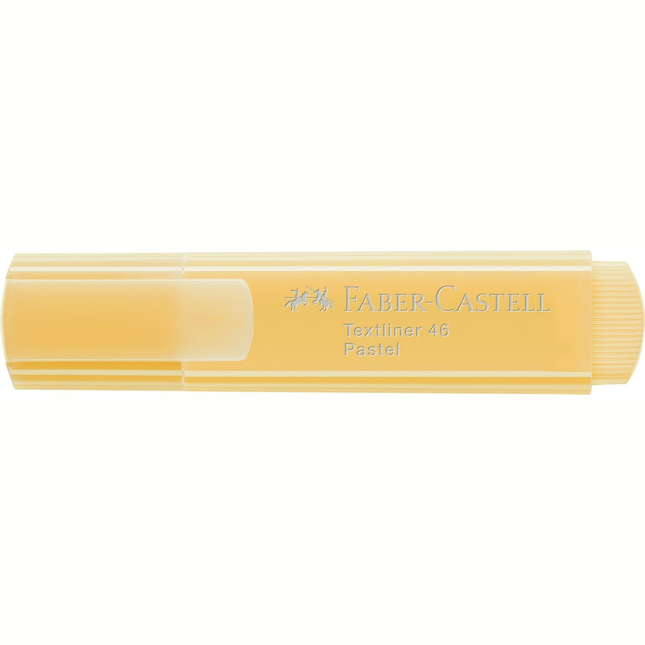 Sublinhador Faber-Castell Textliner Pastel Baunilha - Papelaria Encantada
