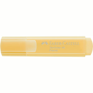 Sublinhador Faber-Castell Textliner Pastel Baunilha - Papelaria Encantada