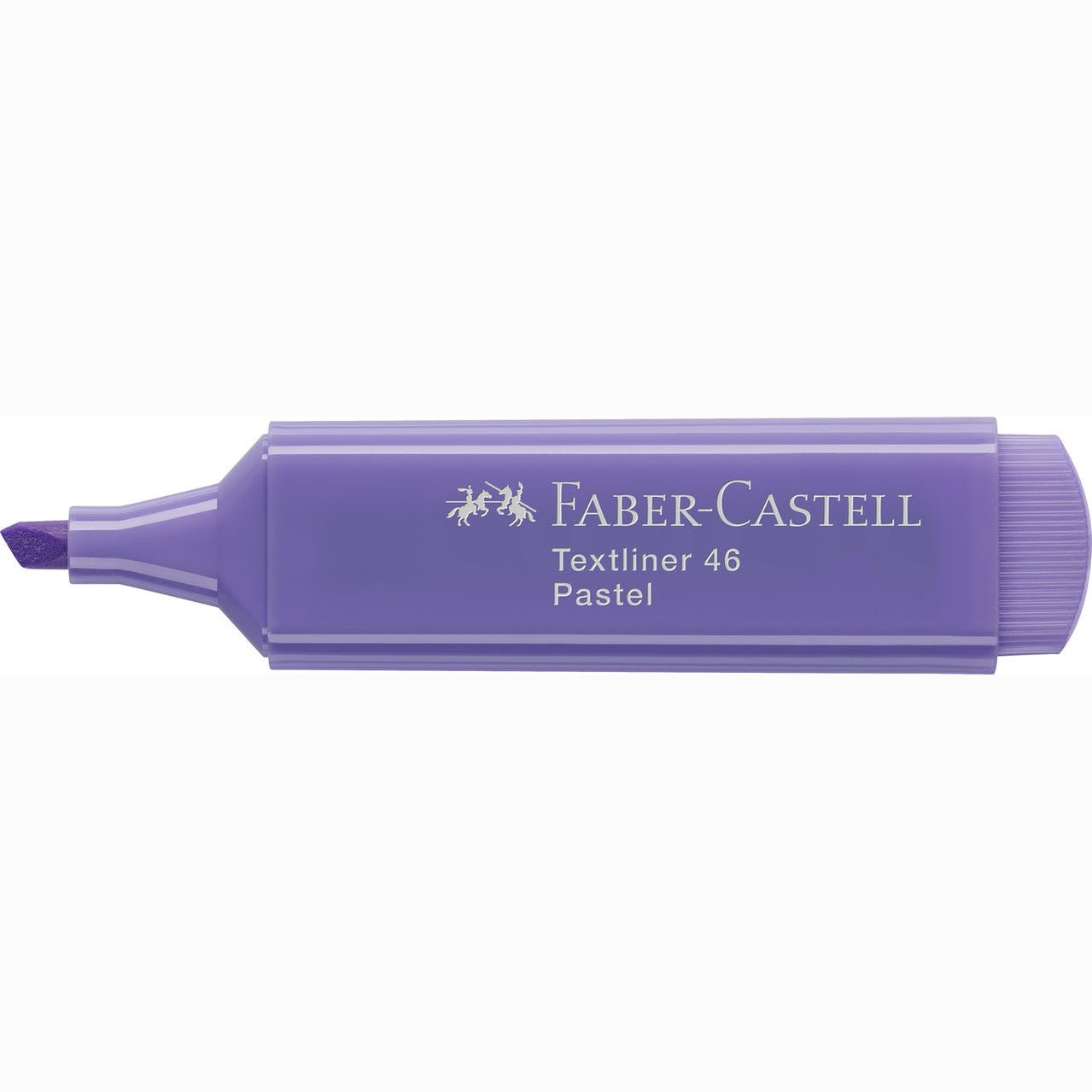 Sublinhador Faber-Castell Textliner Pastel Lilás - Papelaria Encantada