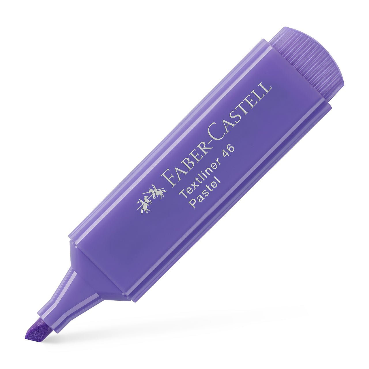 Sublinhador Faber-Castell Textliner Pastel Lilás - Papelaria Encantada