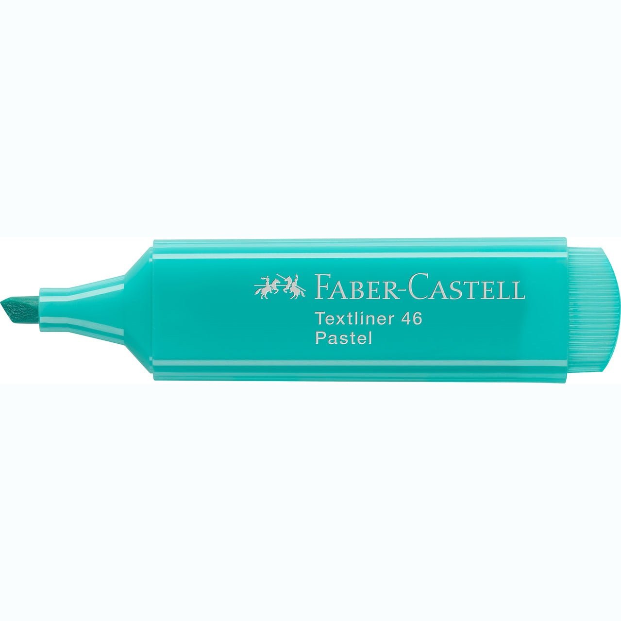 Sublinhador Faber-Castell Textliner Pastel Turquesa - Papelaria Encantada