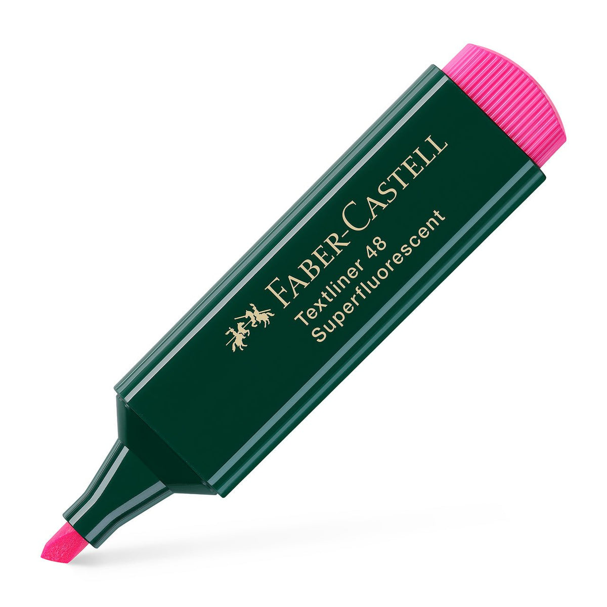 Sublinhador Faber - Castell Textliner Rosa - Papelaria Encantada