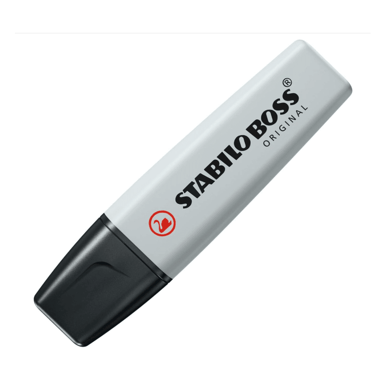 Sublinhador Stabilo dusty grey pastel - Papelaria Encantada