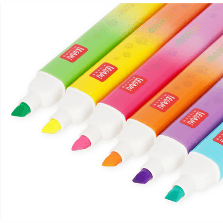 Sublinhadores de ponta dupla Legami Meow - Papelaria Encantada
