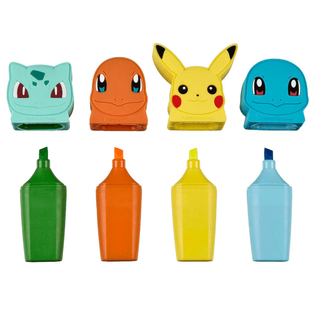 Sublinhadores Pokemon - Papelaria Encantada