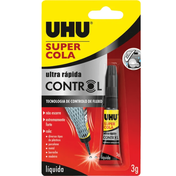 Super Cola UHU 3Gr - Papelaria Encantada