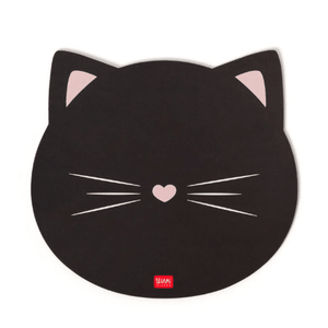 Tapete de rato Gato preto Legami - Papelaria Encantada