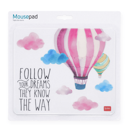 Tapete de Rato Legami - Air Ballon - Papelaria Encantada