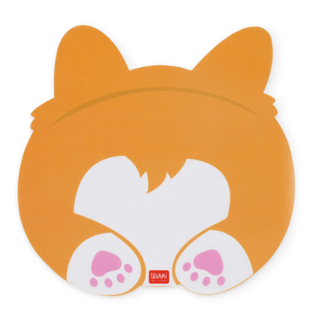 Tapete de Rato Legami - Corgi - Papelaria Encantada