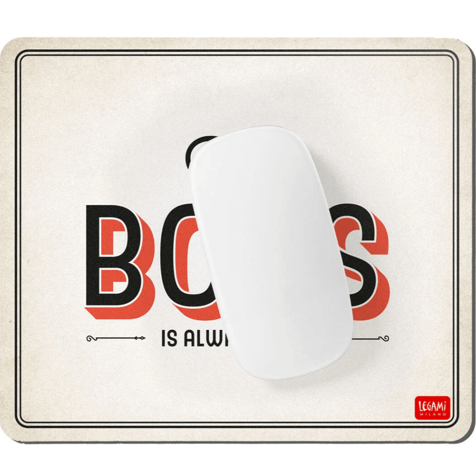 Tapete de Rato Legami - The Boss - Papelaria Encantada