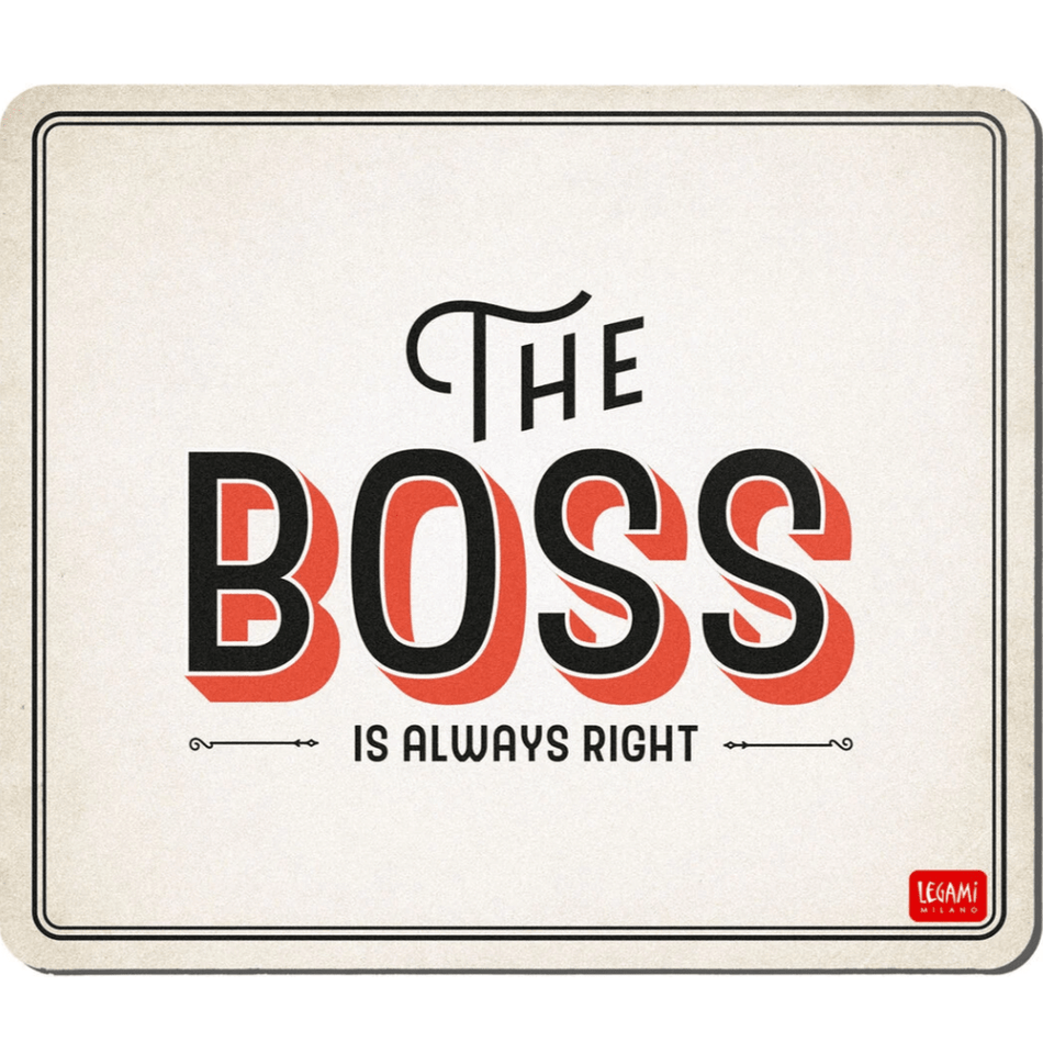 Tapete de Rato Legami - The Boss - Papelaria Encantada