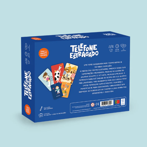 Telefone Estragado The Happy Gang - Papelaria Encantada