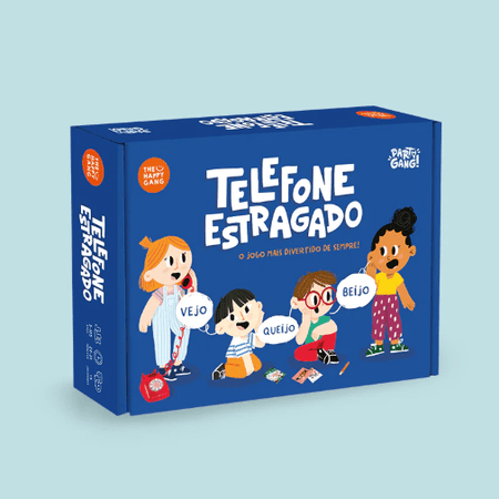 Telefone Estragado The Happy Gang - Papelaria Encantada