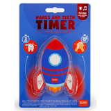Temporizador 2 em 1 - Espaço para mãos e dentes - Legami - Papelaria Encantada