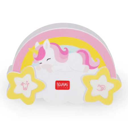 Temporizador 2 em 1 - Unicórnio para mãos e dentes - Legami - Papelaria Encantada